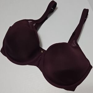 Bali Smooth Seamless Underwire Bra in Plum Size 36DD